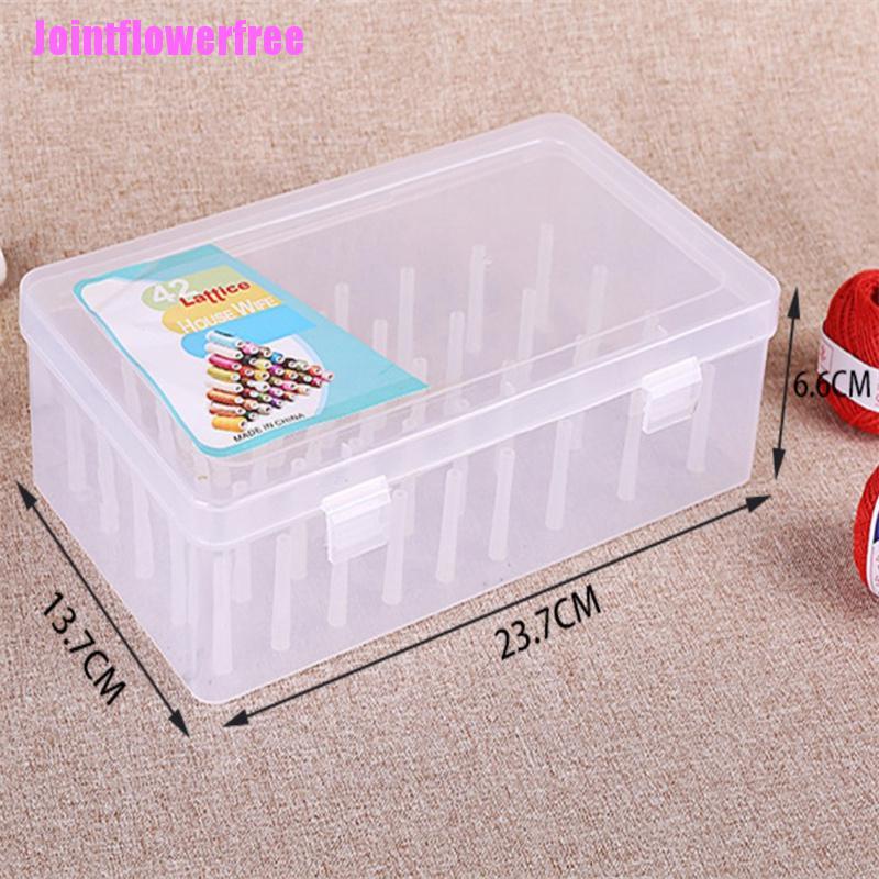 Hộp đựng cuộn chỉ may chia 42 chỗ tiện dụng