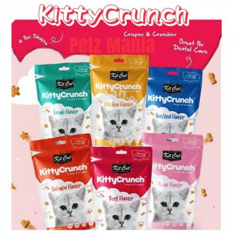 bánh thưởng Kitty Crunch - Treats cho mèo hiệu Kit Cat 60gr