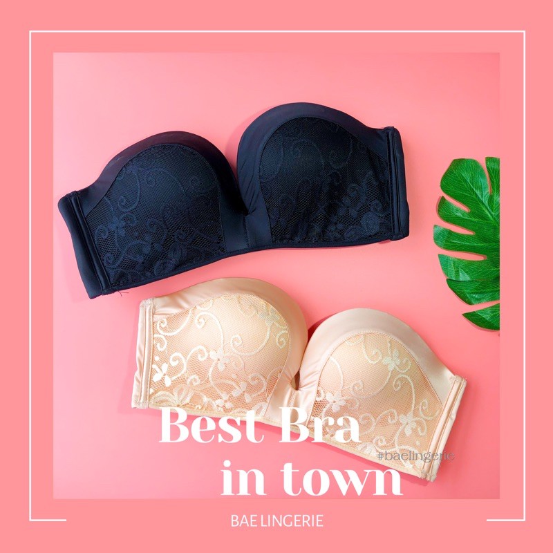 (Đủ size) Áo lót quây chống tuột cup lớn áo ngực không gọng mút vừa nâng ngực phom đẹp SOPHIA - Bae Lingerie