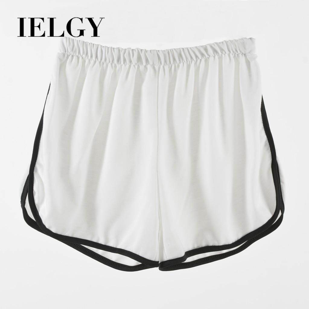 Quần đùi IELGY ống rộng phong cách thể thao thời trang mùa hè dành cho nữ