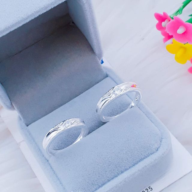 Nhẫn đôi bạc ta