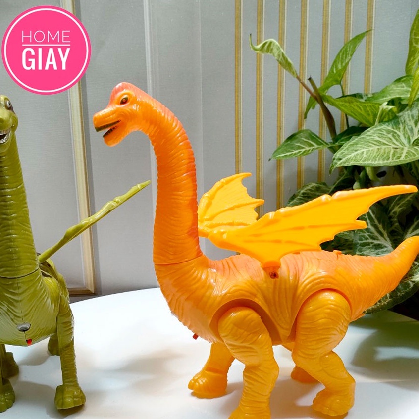 Đồ chơi Khủng long đẻ trứng biết đi có nhạc đèn cho bé shop home giay