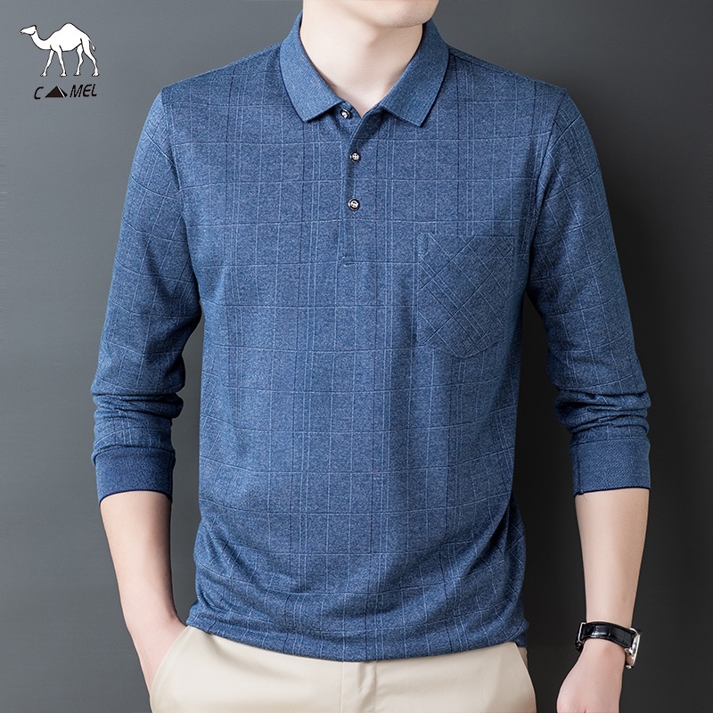 MỚI Áo polo nam tay dài thời trang