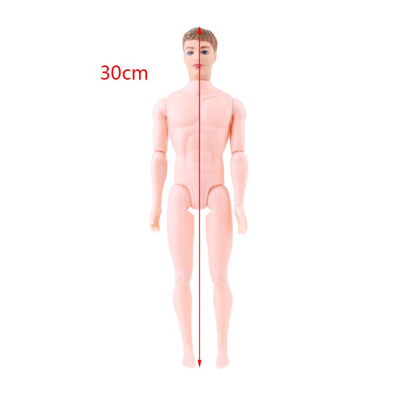 Cơ Thể Búp Bê Ken Boy 30cm 12 Khớp Chuyển Động Được Cho Nam Nữ