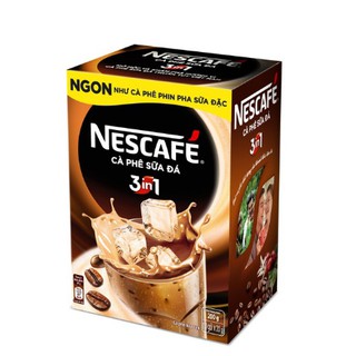  NESCAFE Café Cà phê sữa đá 200gam/hộp (10 gói x 20g/gói)