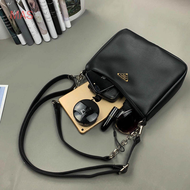 High-quality women's bag new Korean trendy shoulder bag oblique cross bag fashion