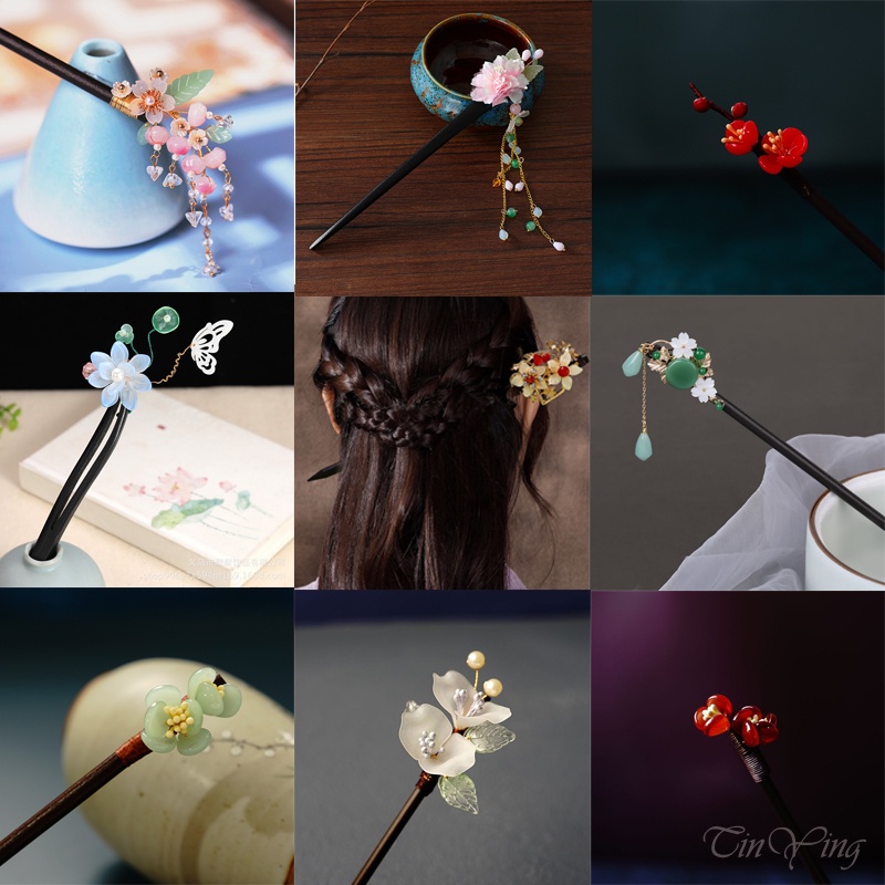 GETNOIVAS Trâm Cài Tóc Phong Cách Vintage Thời Trang Dành Cho Nữ Mới