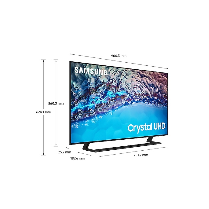 Smart TV Samsung Crystal UHD 4K 43 inch UA43BU8500KXXV