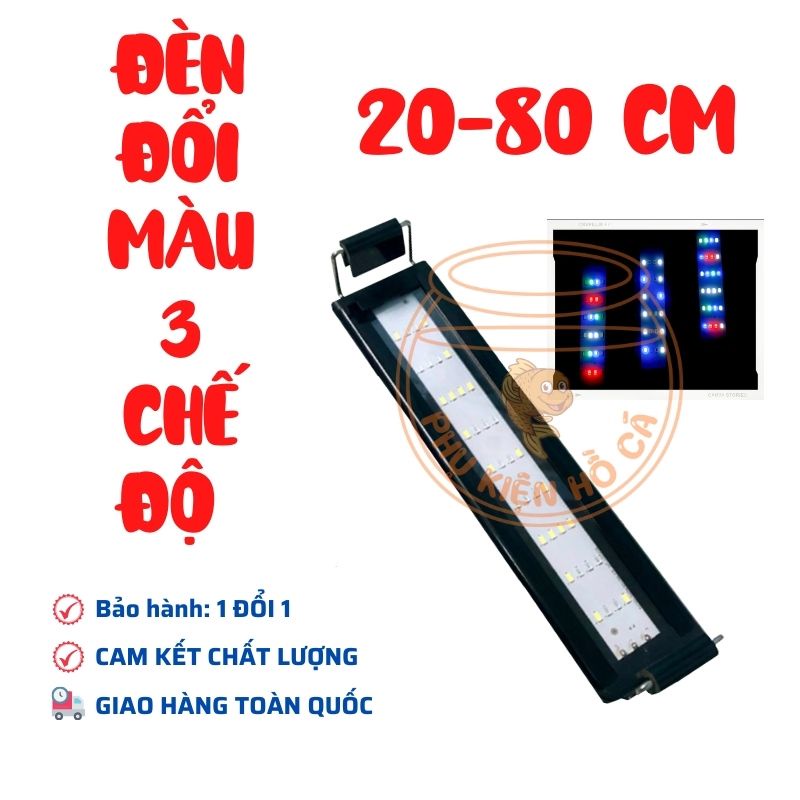 [Mã PET50K giảm Giảm 10% - Tối đa 50K đơn từ 250K] Đèn bể cá 3 CHẾ ĐỘ SÁNG dành cho hồ cá hồ thủy sinh