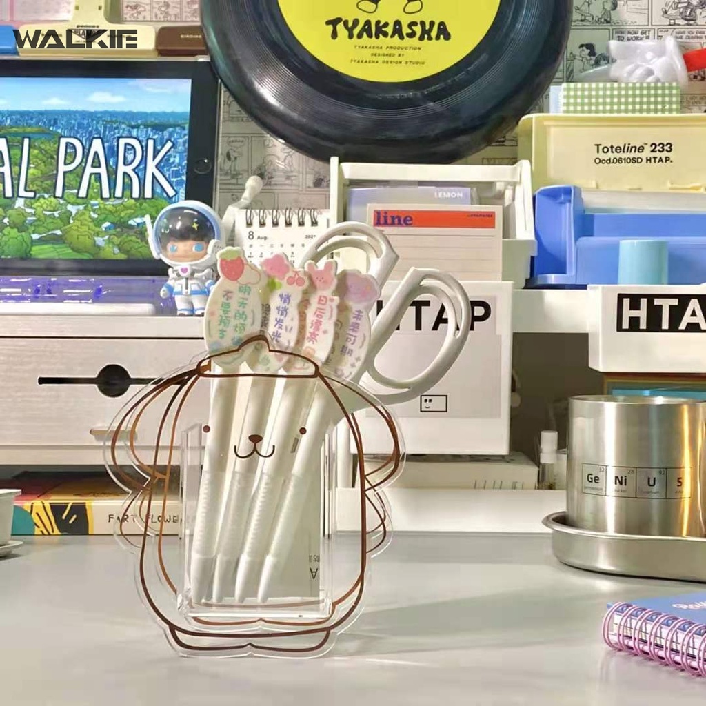 Hộp Đựng Bút Để Bàn Hình Kuromi My Melody Cinnamoroll Pompom Purin Pachacco Sanrio Dễ Thương Để Bàn Trang Trí