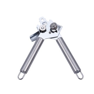 Dụng cụ khui nắp đồ hộp 2 trong 1 bằng thép không gỉ đơn giản tiện dụng
