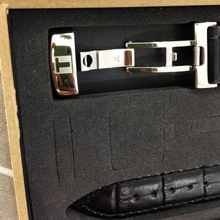 Dây đồng hồ da Tissot chính hãng khóa bạc có HỘP GỖ SANG TRỌNG size 19,20,21,22mm