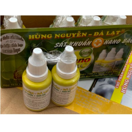 1 LỌ CHẾ PHẨM SÁT KHUẨN + NANO BẠC (HÙNG NGUYỄN ĐÀ LẠT)