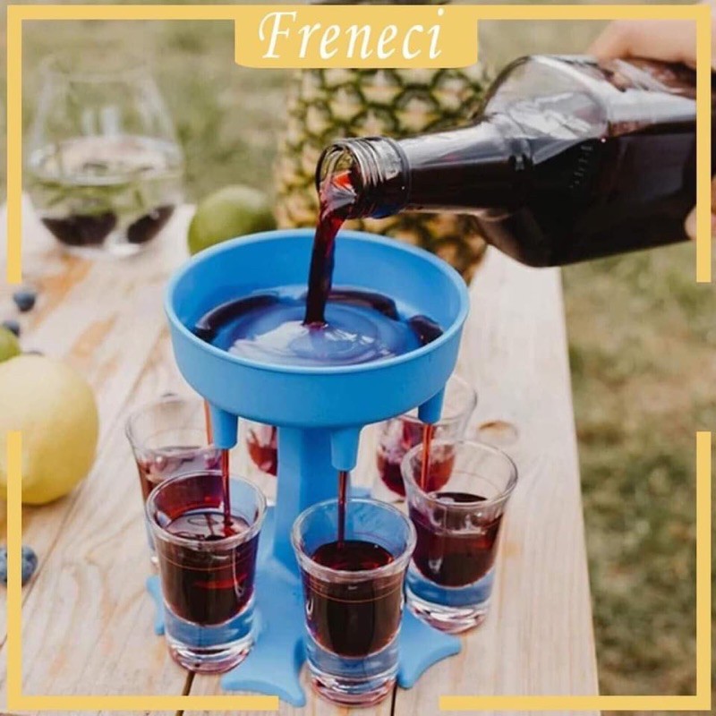 BỘ KHAY 6 LY CHIA ĐỀU ĐỒ UỐNG ( cực chất cho mọi nhà)