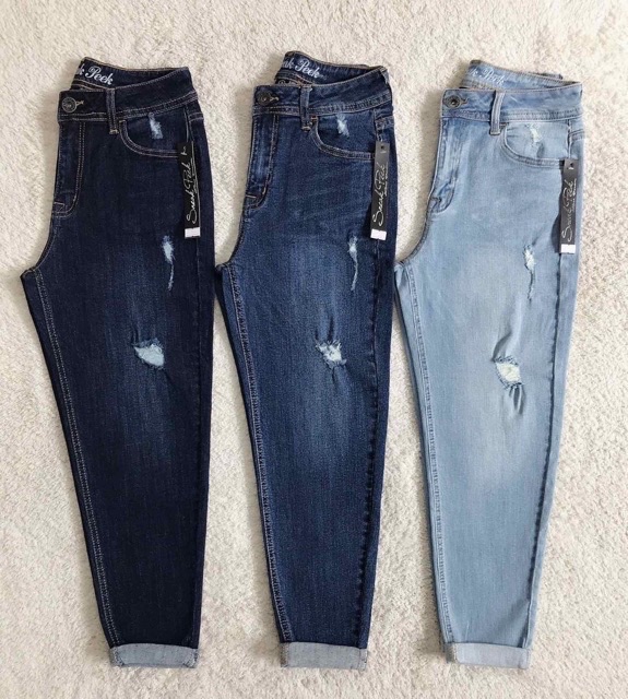 Quần baggy rách 9 tấc