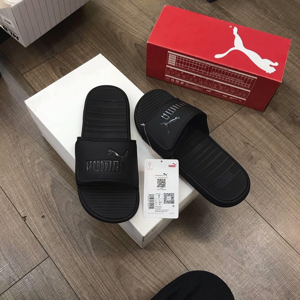 [CHÍNH HÃNG] DÉP PUMA COOL CAT ĐỎ FULL - *ALL RED* - Code: 371023 09