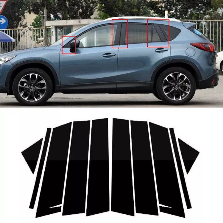 Ốp Bóng Chầy, Bóng Trụ xe Mazda CX5 2018- 2021 hàng đẹp tráng gương xuất sắc