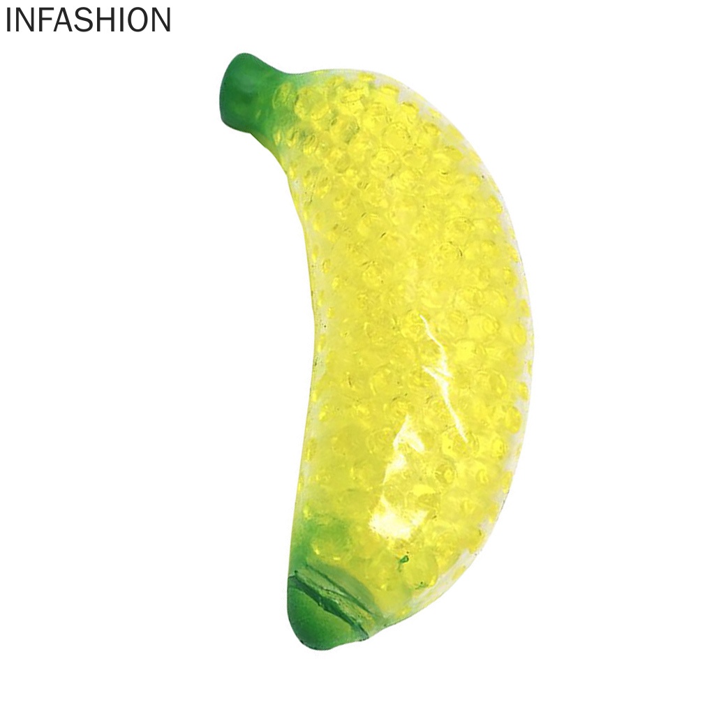 Đồ chơi bóp mềm giúp giải tỏa căng thẳng hình trái chuối làm từ silicon