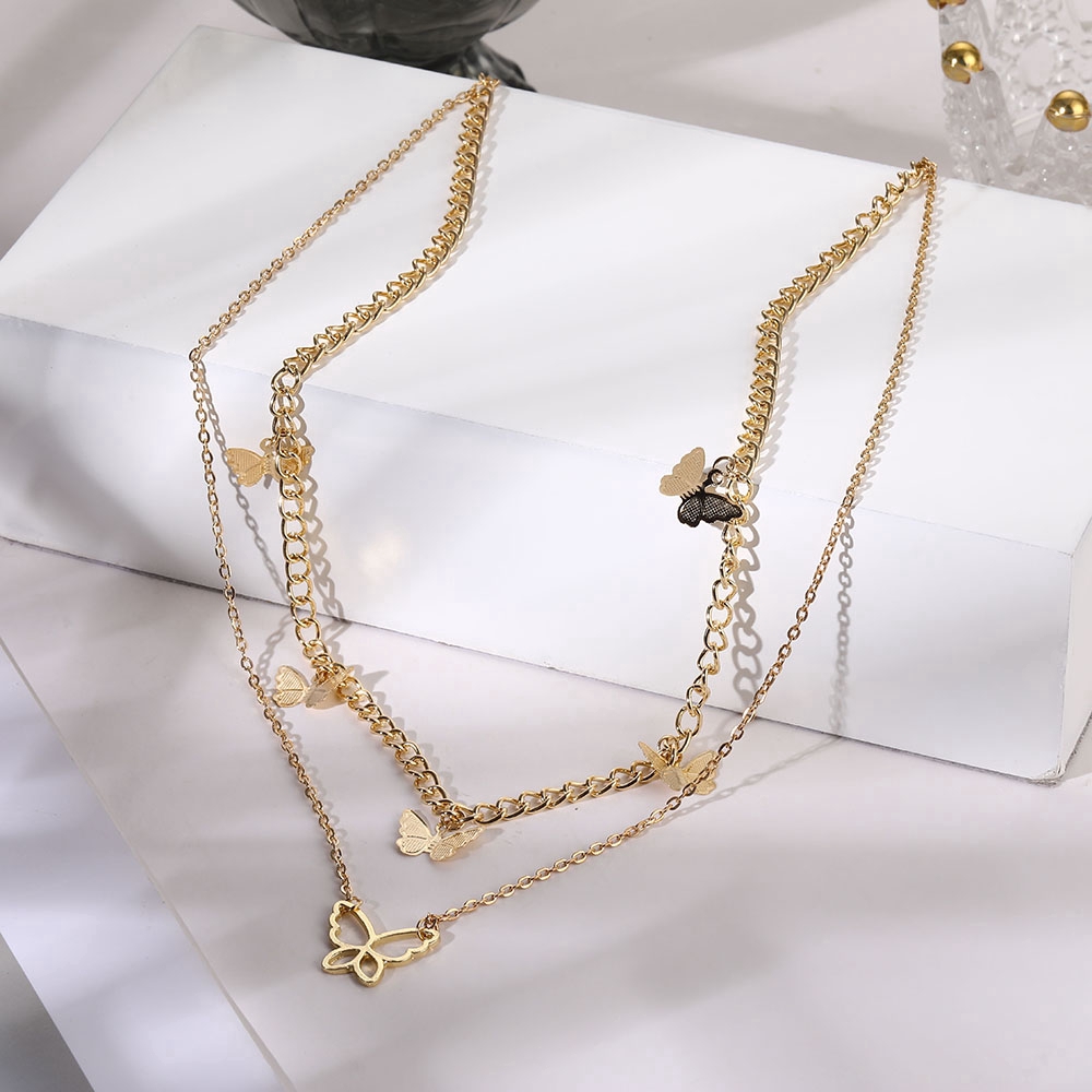 Dây Chuyền Hình Bướm Phong Cách Hàn Quốc Thanh Lịch Dành Cho Nữ | BigBuy360 - bigbuy360.vn