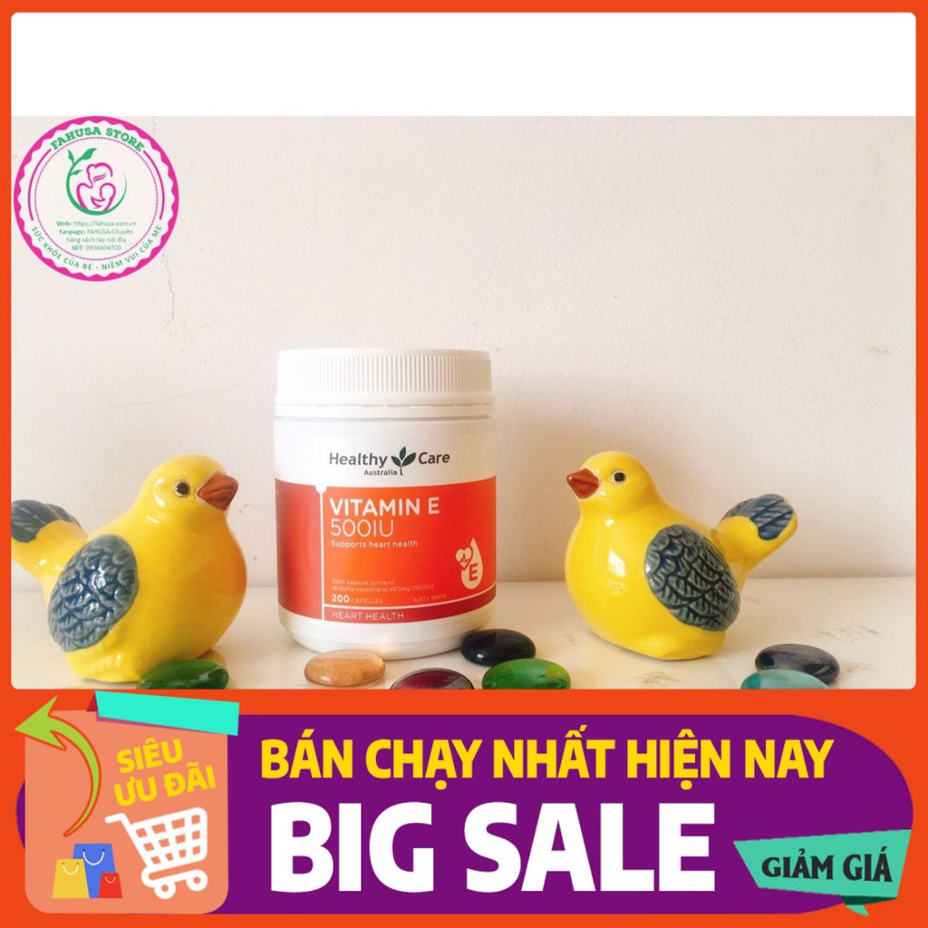 [SALES SỐC] VIÊN UỐNG BỔ SUNG VITAMIN E HEALTHY CARE