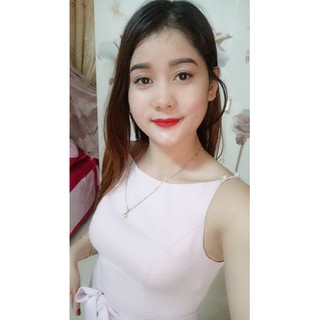 Váy Lua Vai Ngọc - Váy Thiết Kế Cao Cấp Alula