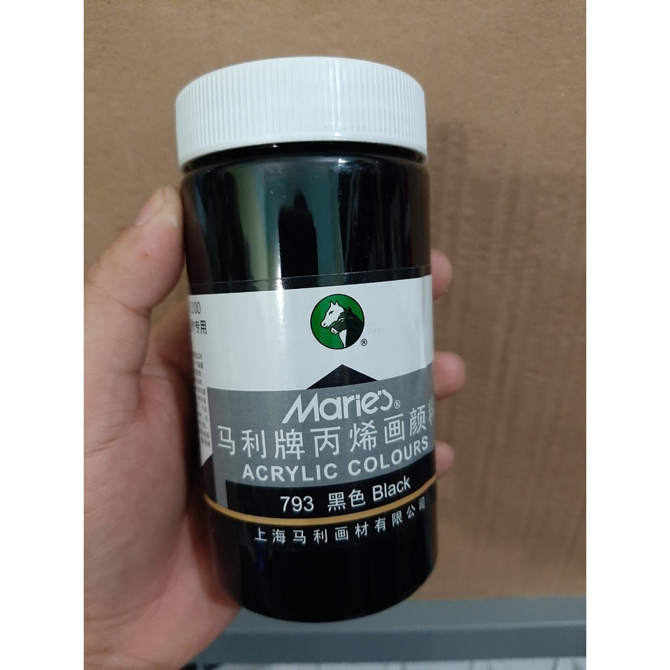 MÀU ACRYLIC MARIES  300ML ĐẦU NGỰA ( Bảng Màu 2) Hiện có 32 mã mầu