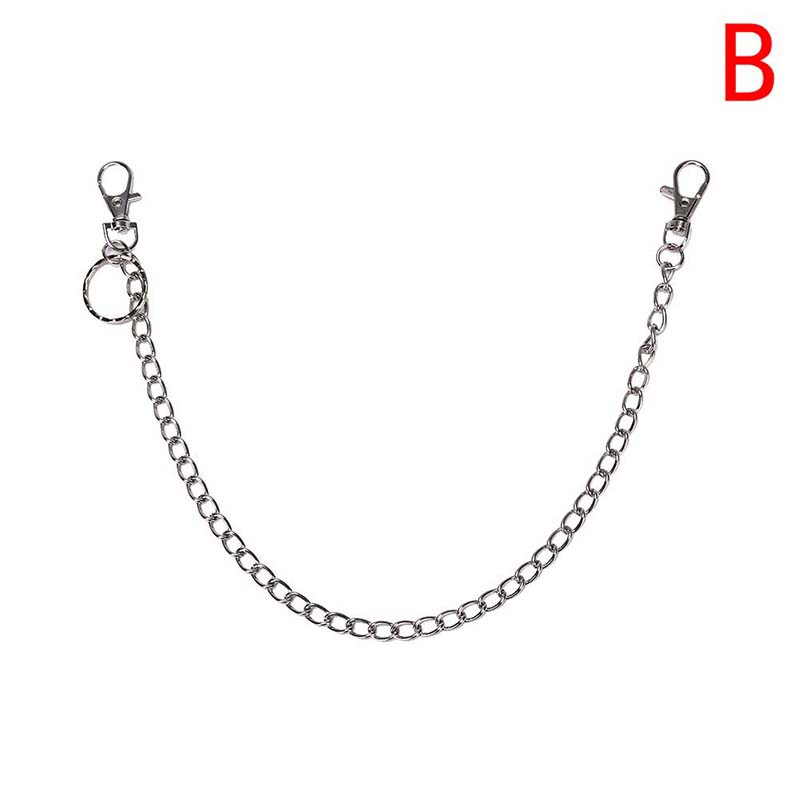 Dây xích kẹp thắt lưng siêu dài 3 kiểu phong cách punk