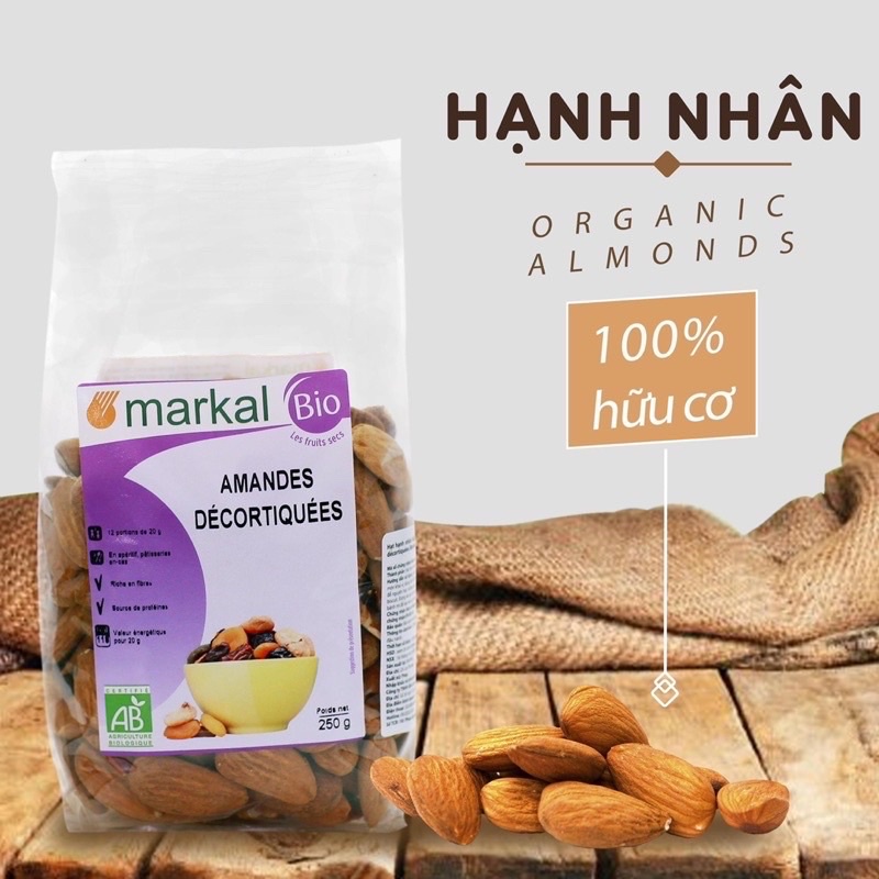 Hạnh Nhân Nguyên Chất MARKAL / Nuts Talk