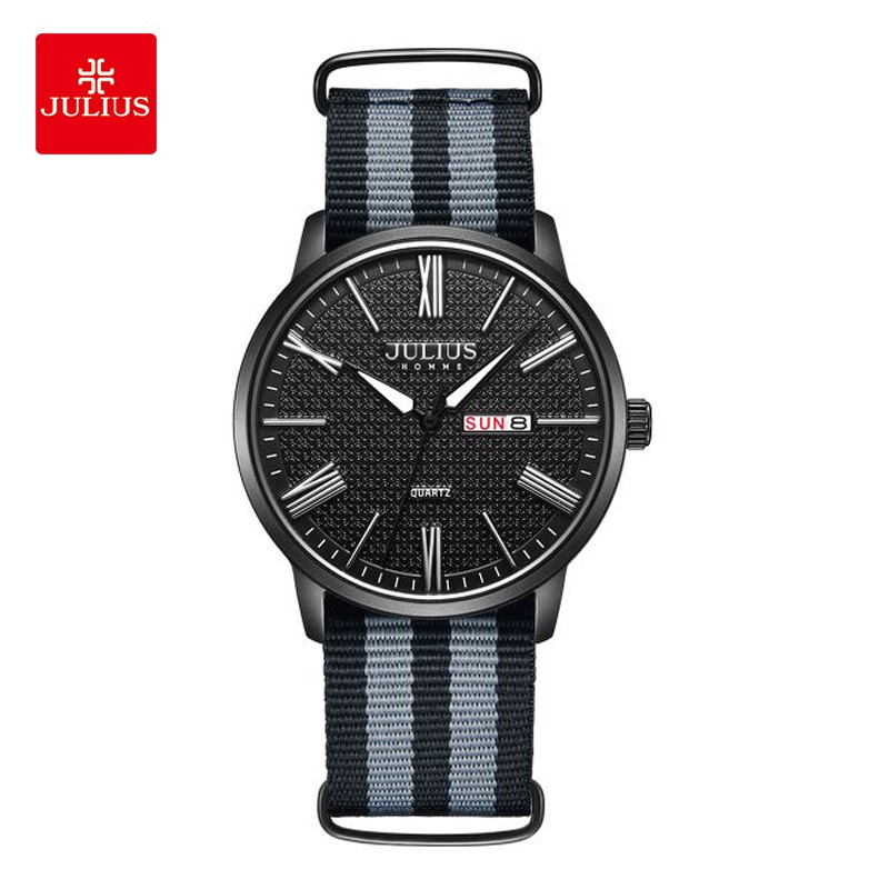 Đồng hồ nam Julius JAh-124 dây vải