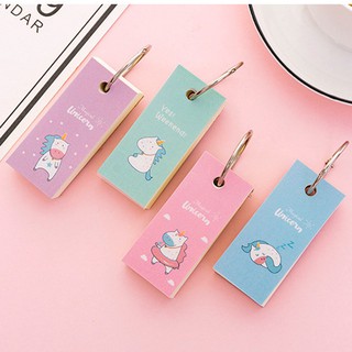Ẩn Flashcard học tiếng ngoại ngữ từ vựng 110 trang độc giác unicorn kích thích thị giác VPP150SP1