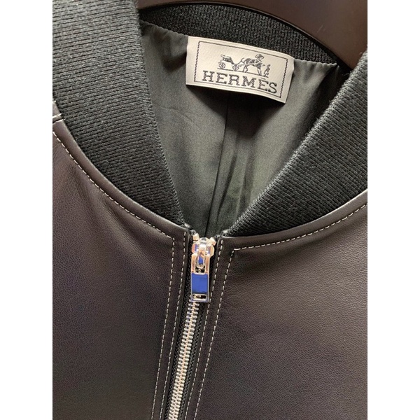 Áo khoác da, jacket nam Herme* HM cao cấp