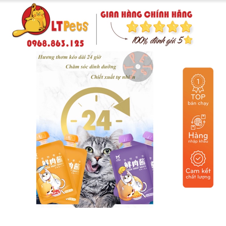 Súp Thưởng Nắp Vặn LinYi 80gr dạng sệt giàu chất xơ ổn định tiêu hóa