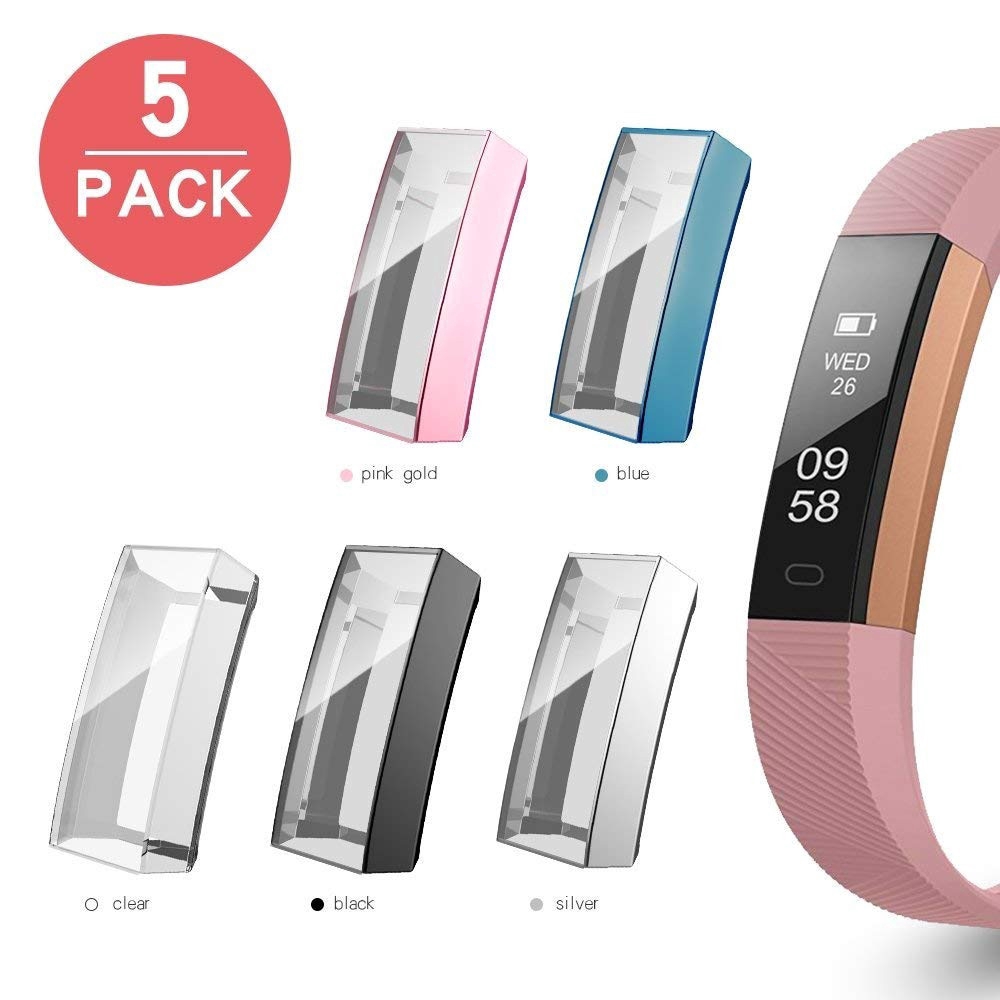 Ốp Tpu Mềm Trong Suốt Bảo Vệ Màn Hình Đồng Hồ Thông Minh Fitbit Alta