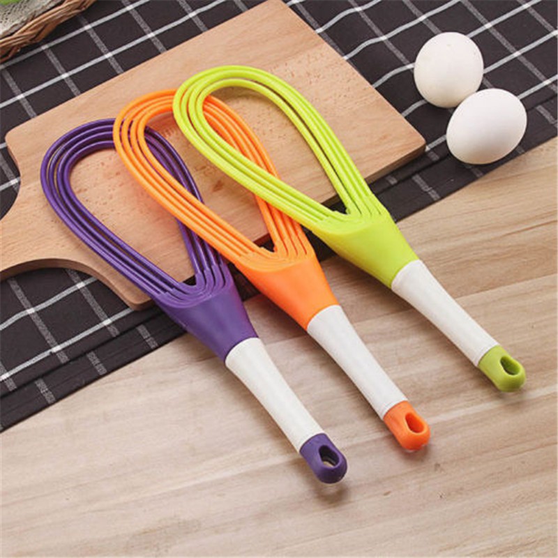 Dụng Cụ Đánh Trứng Bằng Silicone 2 Trong 1