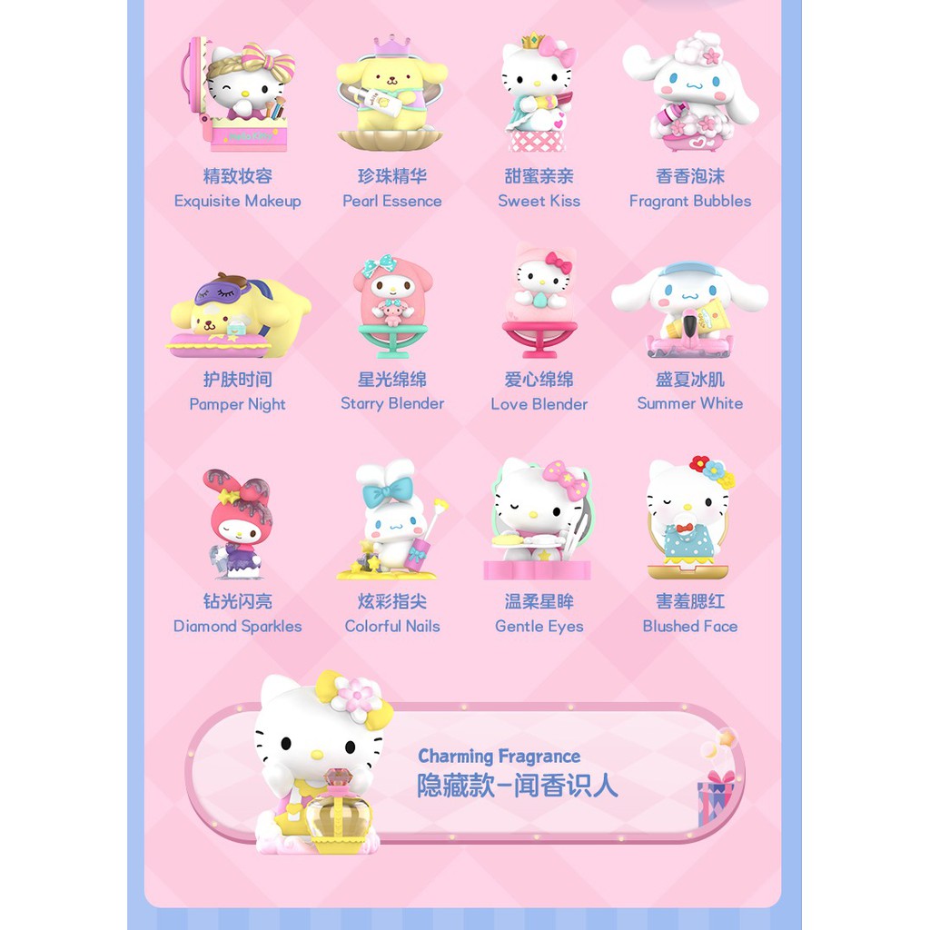 Búp Bê Sanrio Nhân Vật Đẹp Mắt Dễ Thương popmart