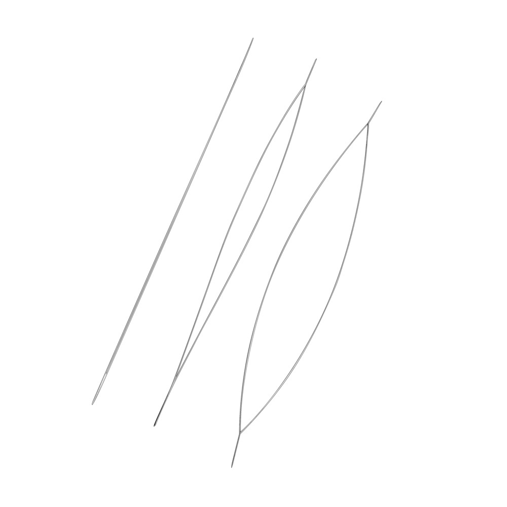 St.kunkka 38-150mm Kim Xỏ Hạt bằng thép không gỉ