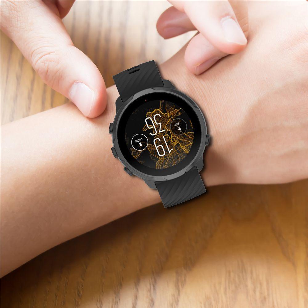 MAYSHOW Dây Đeo Silicon Hai Màu Thay Thế Cho Đồng Hồ Thể Thao Suunto 7 9 baro Spartan HR