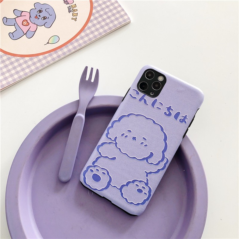 iPhone 6 6s 7 8 X XS 11 11PRO Cute Lovely Dogs Beautiful Cartoon Phone Ccase Hard Case | BigBuy360 - bigbuy360.vn