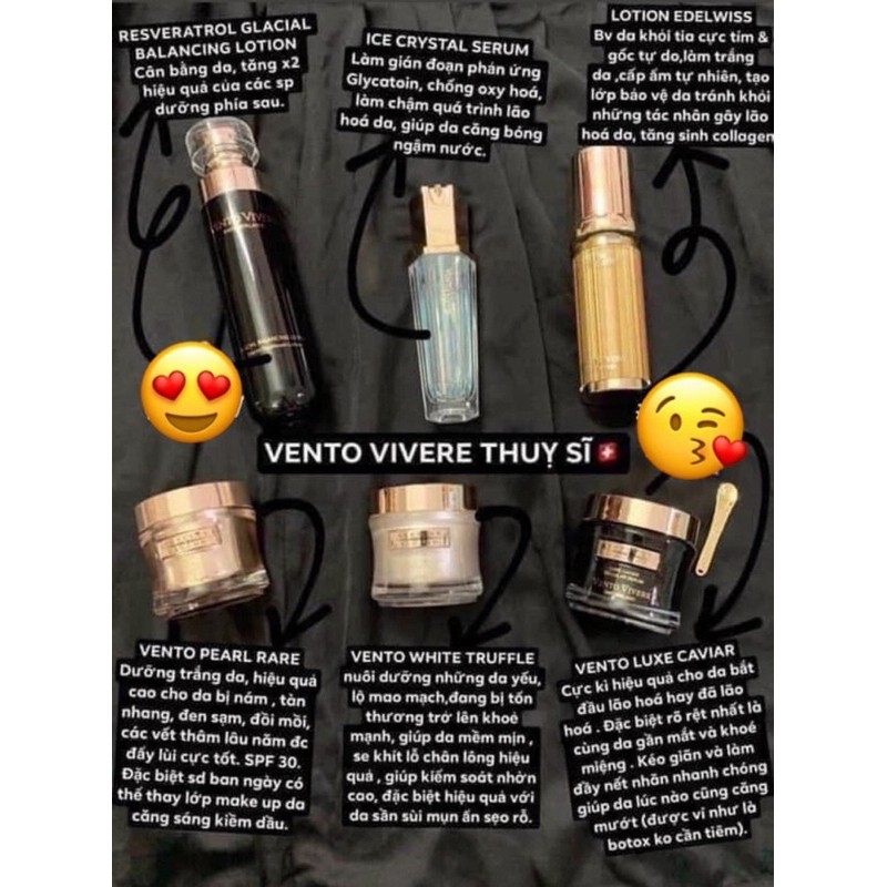 Bộ 3 Serum Vento Vivere