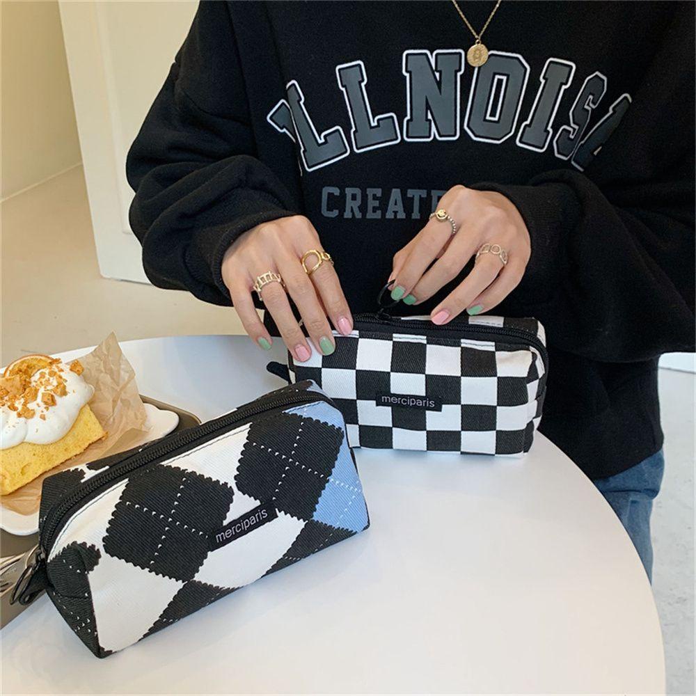 Túi Đựng Bút Chì / Đồ Trang Điểm Họa Tiết Da Báo Dành Cho Nữ