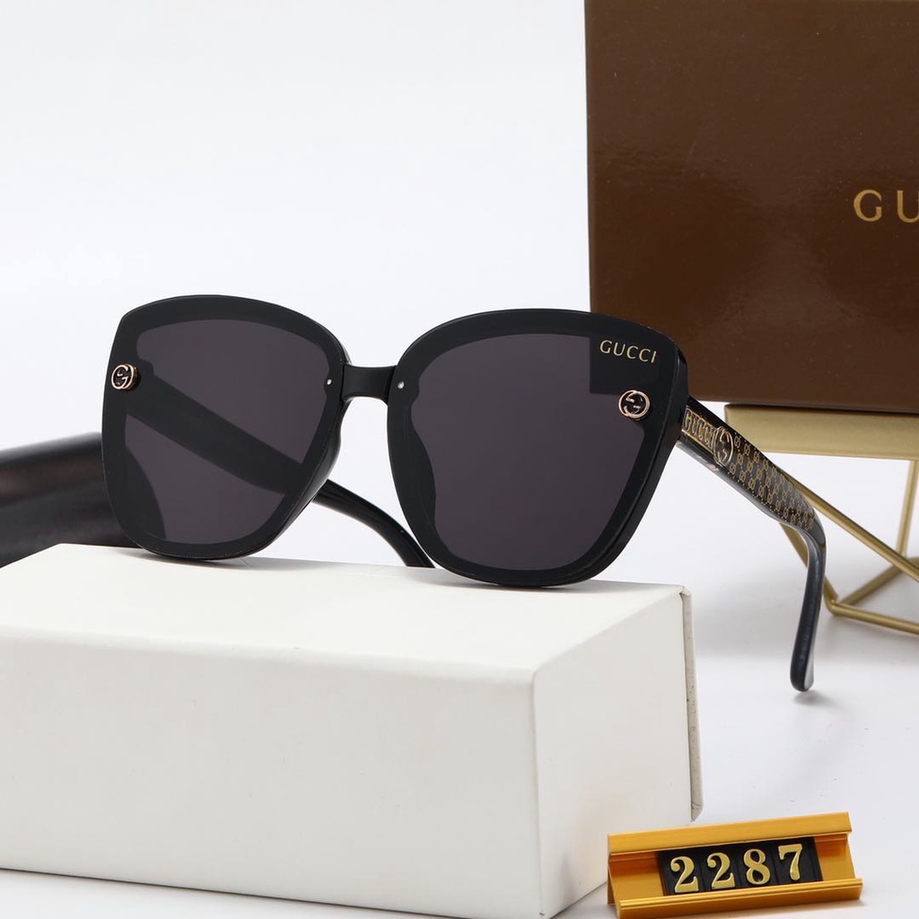 Kính Mát Phân Cực Chống Tia UV400 Hiệu Gucci 2022 Thời Trang Sang Trọng Cho Nam Và Nữ