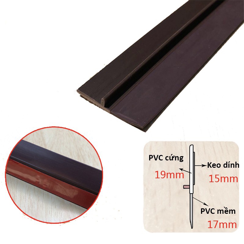 Thanh Chắn Cửa 1 Mét, Dán Chân Cửa, Dán Giữ Nhiệt Cách Âm - AZ Store