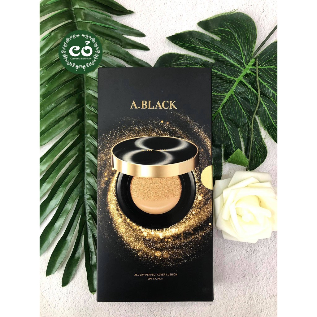 Phấn Nước A. Black All Day Perfect Cover Cushion | BigBuy360 - bigbuy360.vn