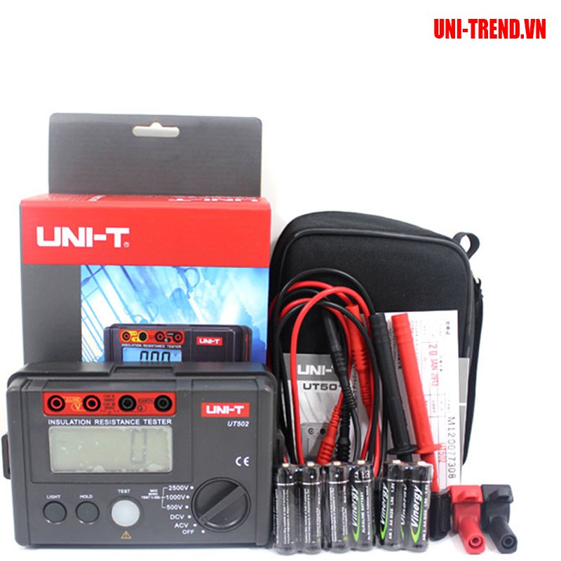 UT502A đồng hồ đo điện trở cách điện Uni-Trend