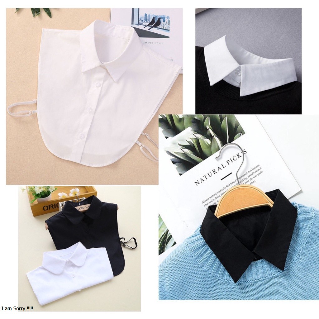 Cổ áo sơ mi giả, bao chất đẹp!! | BigBuy360 - bigbuy360.vn