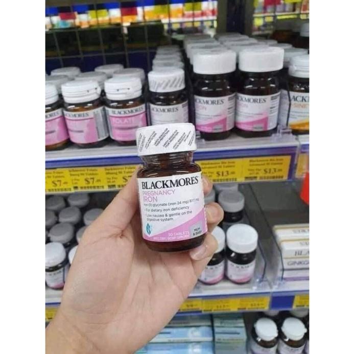 Sắt bầu Blackmore Pregnancy Iron 30v