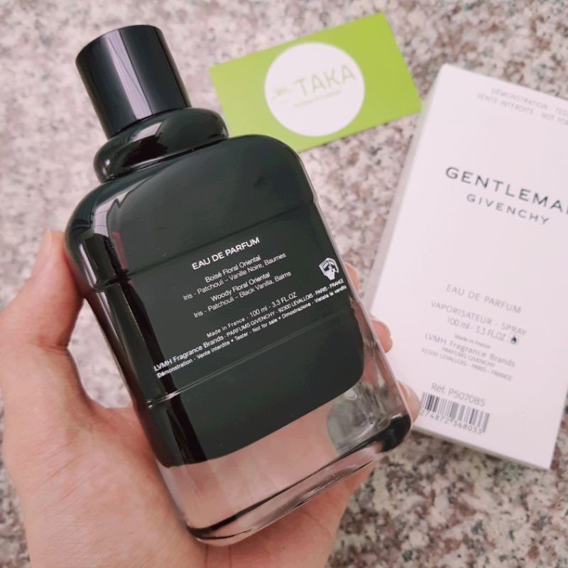 Nước hoa nam Givenchy Gentleman EDP 100ml Fullseal-Tester