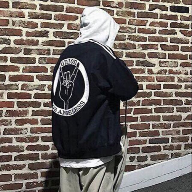 [Giá siêu rẻ] Áo khoác dù Union LA phối nón nỉ | BigBuy360 - bigbuy360.vn