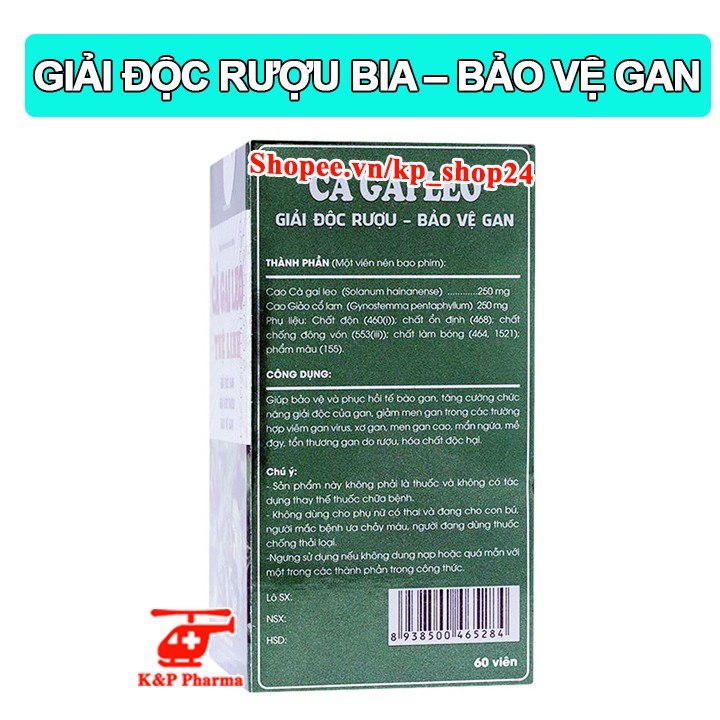 ✅ [CHÍNH HÃNG] Cà Gai Leo Tuệ Linh – Giúp bảo vệ gan, tăng cường chức năng gan, giải độc gan, ngừa các bệnh viêm xơ gan