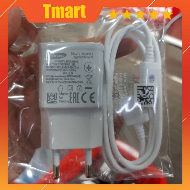Bộ Sạc Nhanh 5V-2A Cổng Micro-USB Bảo Hành 12T